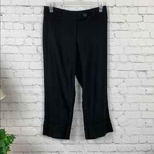 Ann Taylor Loft linen cropped pants